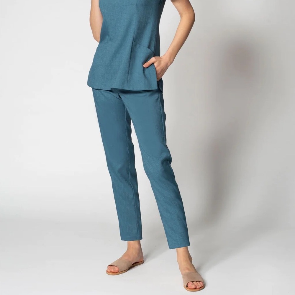 Noel Asmar Uniform Pant Moroccan Blue NA620 Size Small